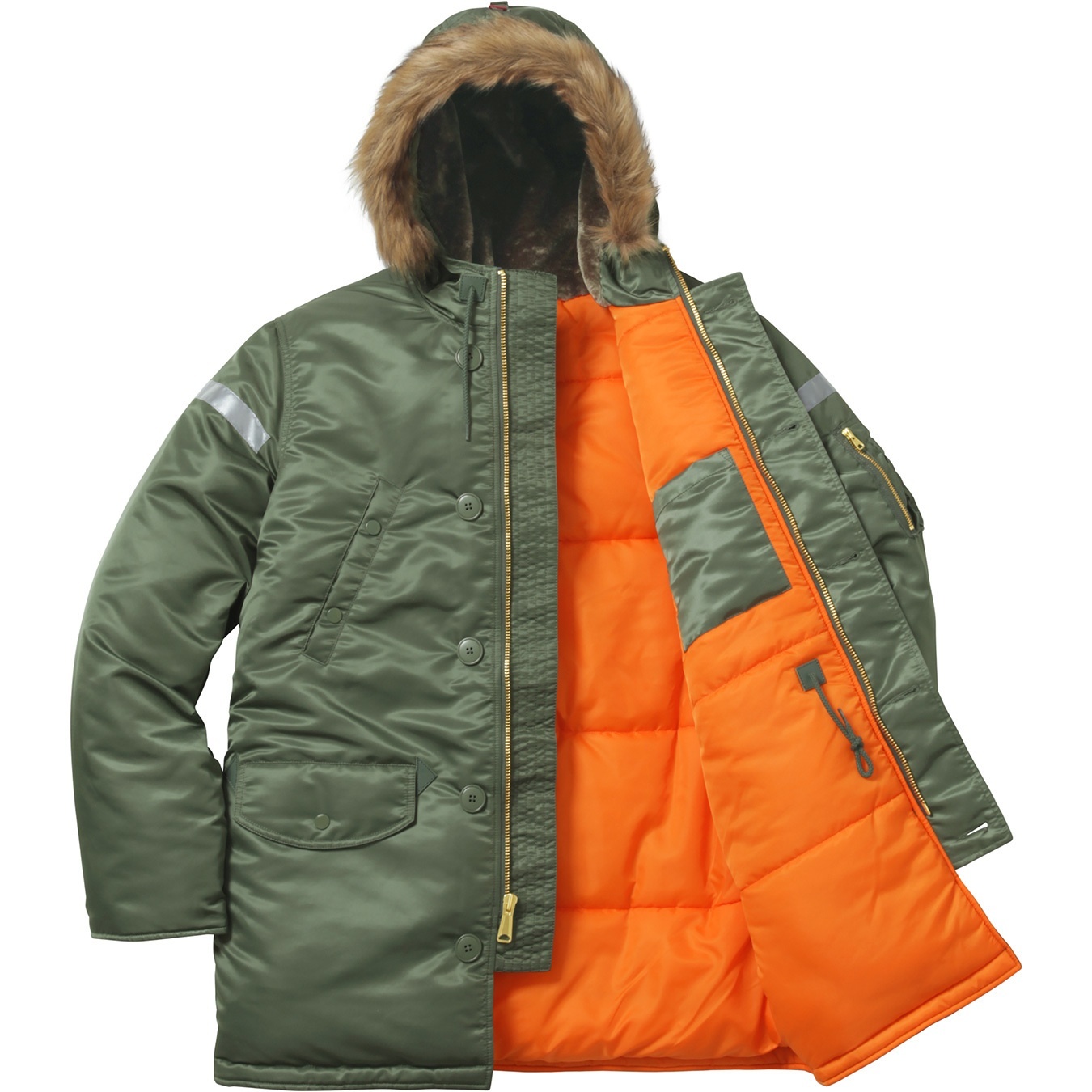 Reflective Cross N-3B Parka view 5